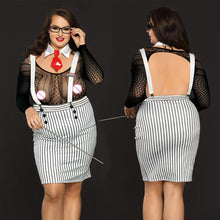 Load image into Gallery viewer, Sexy Teacher School Uniform Cosplay Lingerie Set Erotic
