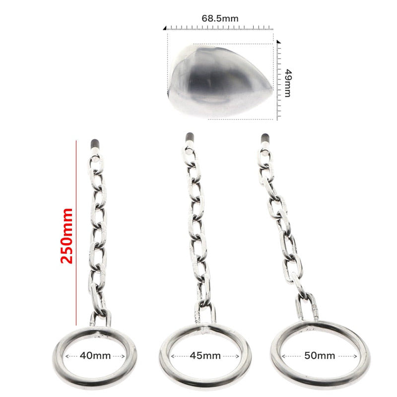 Anal Plug with Cock Ring Male Penis Ring Chastity Device Sex Toys -lovershop01