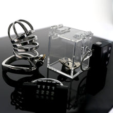 Load image into Gallery viewer, The Chastity Device Key Box Safe Chastity key holder keyholder SafeChastity Game with  Acrylic sexy box sexy toys Sex Toys -lovershop01
