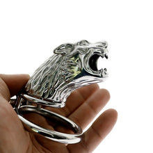 Load image into Gallery viewer, CBT CHASTITY Wolf Shape  Chastity Device  EYE OF TIGER COCK CAGE Sex Toys -lovershop01

