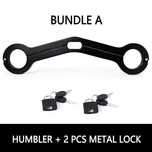 WOODEN HUMBLER BALLS TO WRIST HUMBLER RESTRAINT - SCROTUM CLAMP Sex Toys -lovershop01