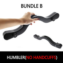 Load image into Gallery viewer, WOODEN HUMBLER BALLS TO WRIST HUMBLER RESTRAINT - SCROTUM CLAMP Sex Toys -lovershop01
