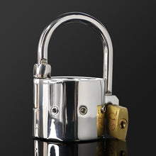 Load image into Gallery viewer, LOCKING SPIKED BALL STRETCHER CBT FOR BALLS AND PENIS CHASTITY DEVICE Sex Toys -lovershop01
