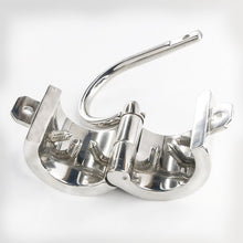 Load image into Gallery viewer, LOCKING SPIKED BALL STRETCHER CBT FOR BALLS AND PENIS CHASTITY DEVICE Sex Toys -lovershop01
