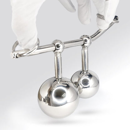 Double Ball Anal Plug Vaginal Belt Anal Hook Asslock Chastity Device FOR WOMEN Sex Toys -lovershop01
