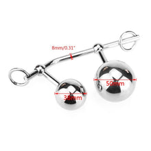 Load image into Gallery viewer, Double Ball Anal Plug Vaginal Belt Anal Hook Asslock Chastity Device FOR WOMEN Sex Toys -lovershop01
