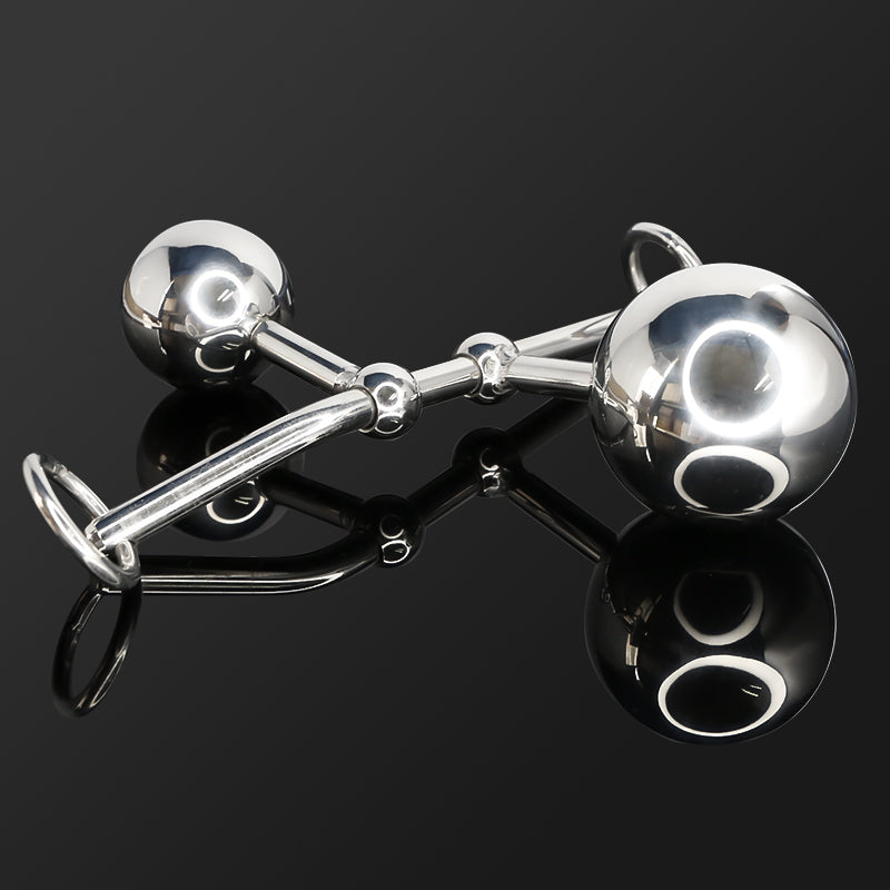 Double Ball Anal Plug Vaginal Belt Anal Hook Asslock Chastity Device FOR WOMEN Sex Toys -lovershop01