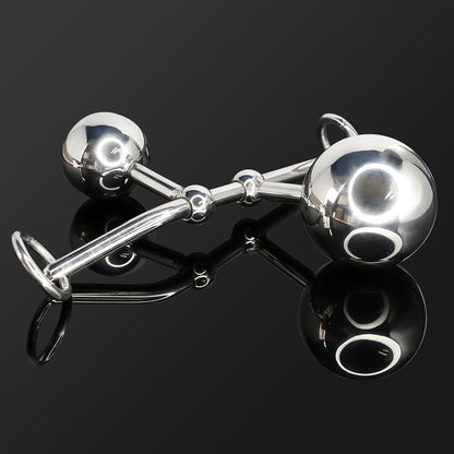 Double Ball Anal Plug Vaginal Belt Anal Hook Asslock Chastity Device FOR WOMEN Sex Toys -lovershop01