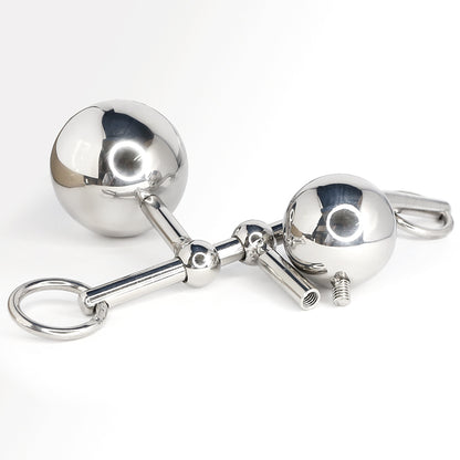 Double Ball Anal Plug Vaginal Belt Anal Hook Asslock Chastity Device FOR WOMEN Sex Toys -lovershop01