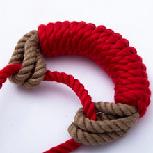 Load image into Gallery viewer, SM BONDAGE SHIBARI ROPE GAG - BDSM BITE GAG WITH ROPE TIE - HANDMADE BONDAGE TOY Sex Toys -lovershop01
