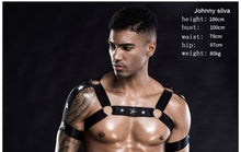 Load image into Gallery viewer, Men&#39;s Sex Harness Belt Role Play Sleepwear

