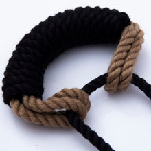 Load image into Gallery viewer, SM BONDAGE SHIBARI ROPE GAG - BDSM BITE GAG WITH ROPE TIE - HANDMADE BONDAGE TOY Sex Toys -lovershop01
