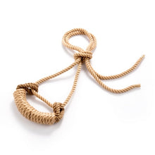 Load image into Gallery viewer, SM BONDAGE SHIBARI ROPE GAG - BDSM BITE GAG WITH ROPE TIE - HANDMADE BONDAGE TOY Sex Toys -lovershop01
