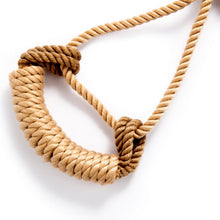 Load image into Gallery viewer, SM BONDAGE SHIBARI ROPE GAG - BDSM BITE GAG WITH ROPE TIE - HANDMADE BONDAGE TOY Sex Toys -lovershop01
