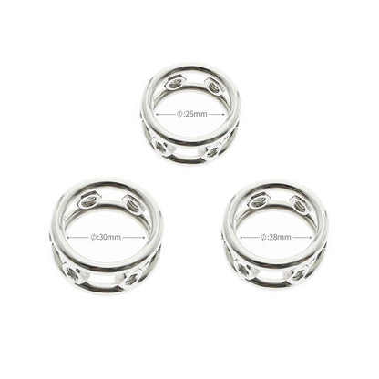 SPIKED GLANS RING COCK STAINLESS STEEL MALE SEX TOYS Sex Toys -lovershop01