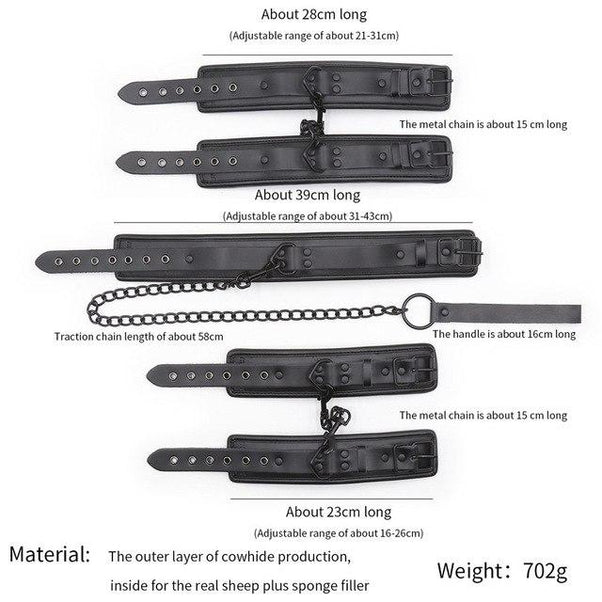 Bondage Fetish Handcuffs Ankle Bracelets SM Adult Sex Toys Sex Toys -lovershop01