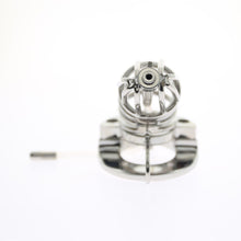 Load image into Gallery viewer, 2-IN-1 BALL STRETCHER COCK CAGE WITH CATHETER Chastity Cage Sex Toys -lovershop01
