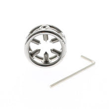 Load image into Gallery viewer, SPIKED SCREW GLANS RING CHASTITY DEVICE Sex Toys -lovershop01
