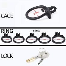Load image into Gallery viewer, MAMBA 3D PRINTED CHASTITY TRAINING RING CHASTITY DEVICE Sex Toys -lovershop01
