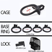 Load image into Gallery viewer, MAMBA 3D PRINTED CHASTITY TRAINING RING CHASTITY DEVICE Sex Toys -lovershop01

