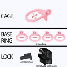 Load image into Gallery viewer, MAMBA 3D PRINTED CHASTITY TRAINING RING CHASTITY DEVICE Sex Toys -lovershop01
