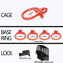 Load image into Gallery viewer, MAMBA 3D PRINTED CHASTITY TRAINING RING CHASTITY DEVICE Sex Toys -lovershop01
