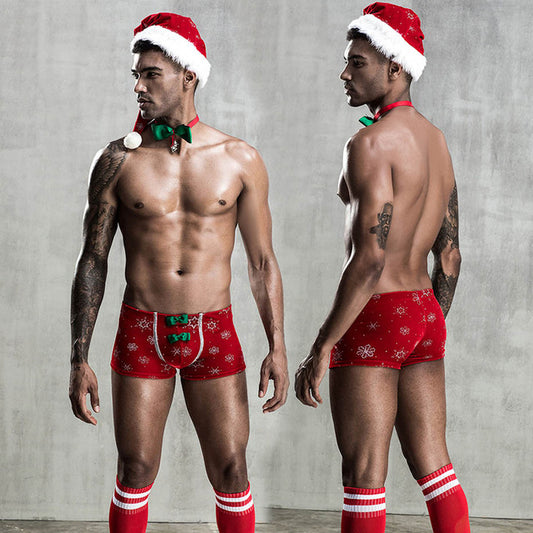 Men Erotic Costumes Lingerie Set Rope Play