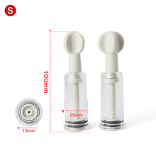 Load image into Gallery viewer, Twist Action Nipple Suction Cups- Multi Sizes
