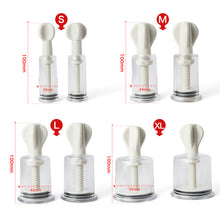 Load image into Gallery viewer, Twist Action Nipple Suction Cups- Multi Sizes
