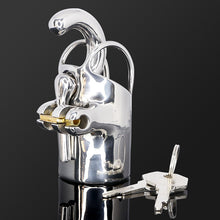 Load image into Gallery viewer, PA Puncture Stainless Steel Male Chastity Device With Stealth Lock Penis Lock
