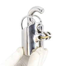Load image into Gallery viewer, PA Puncture Stainless Steel Male Chastity Device With Stealth Lock Penis Lock
