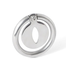 Load image into Gallery viewer, Stainless Steel Chastity Cage - Screws Cock Ring
