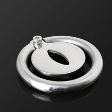 Load image into Gallery viewer, Stainless Steel Chastity Cage - Screws Cock Ring
