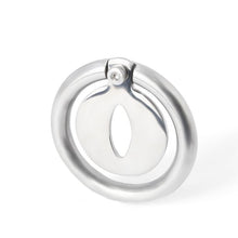 Load image into Gallery viewer, Stainless Steel Chastity Cage - Screws Cock Ring
