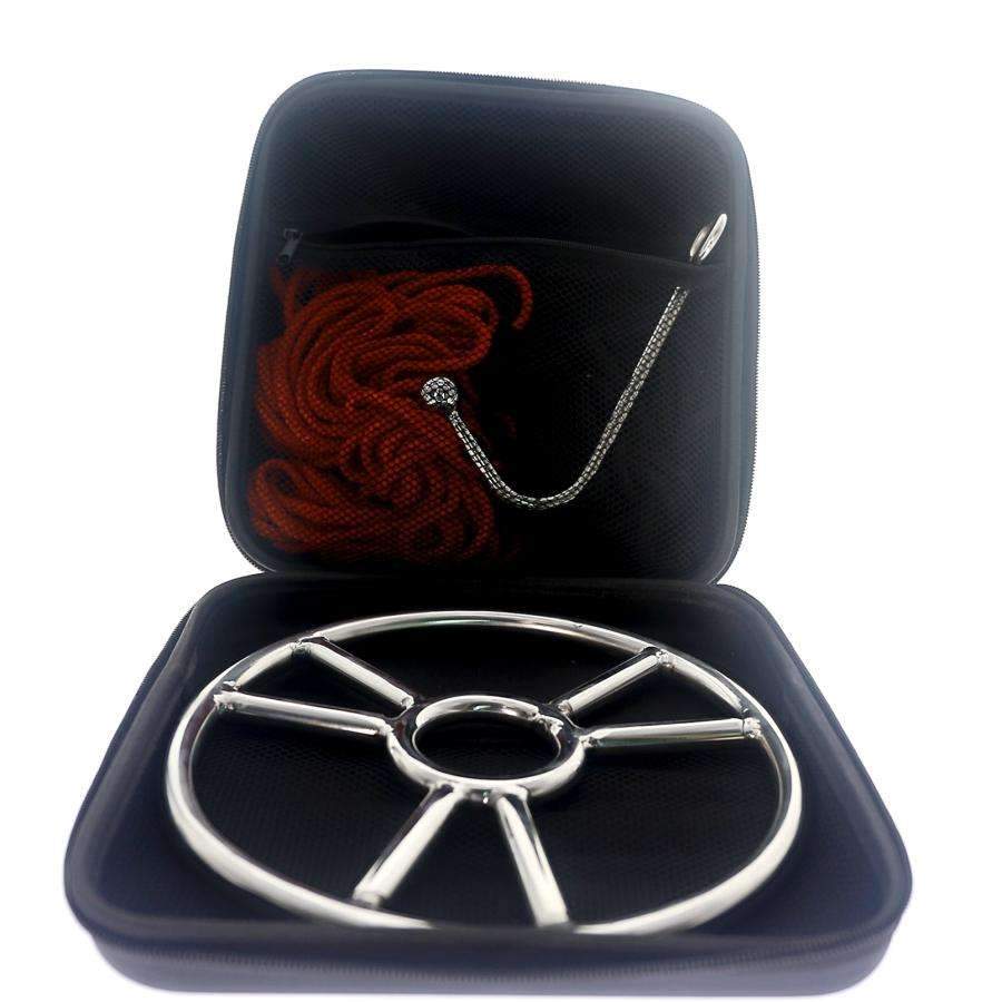 Can I use this rainbow ring with ropes and cuffs?