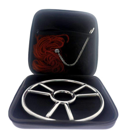 Can I use this rainbow ring with ropes and cuffs?