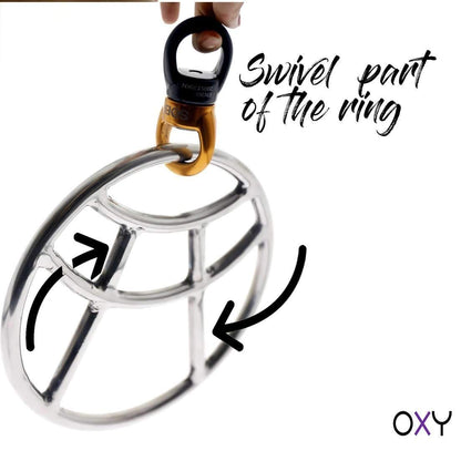 Secure suspension with steel ring