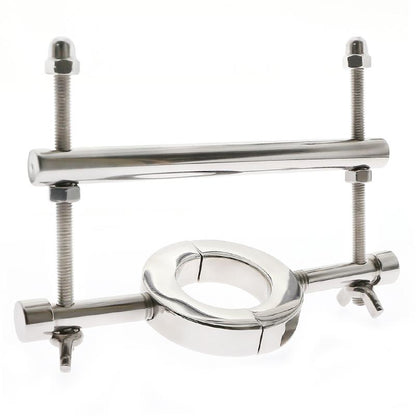 Male CBT gear pole ball torture tool