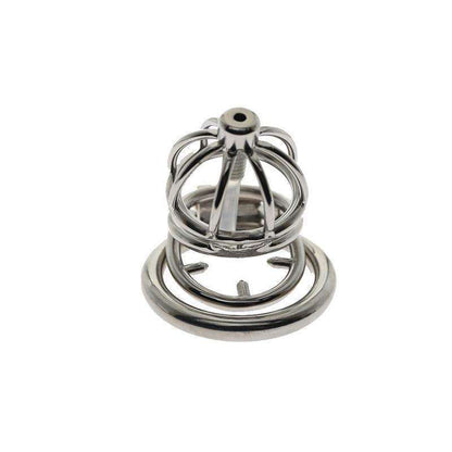 Male chastity device with urethral insert
