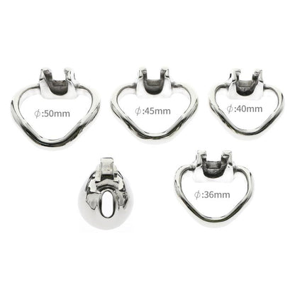 Smallest steel chastity cage