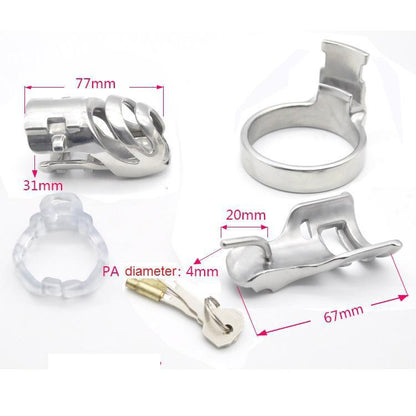 Detachable chastity PA device