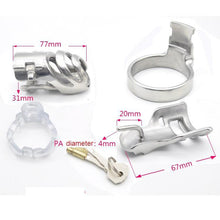Load image into Gallery viewer, Detachable chastity PA device
