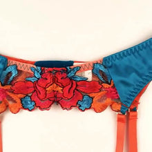 Load image into Gallery viewer, Erotic Lingerie Floral Embroidery Lace Bra Set
