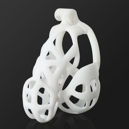 Want full testicle lockup? Try the Shell Mamba cage!