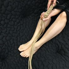 Load image into Gallery viewer, Shibari rope whip for impact play
