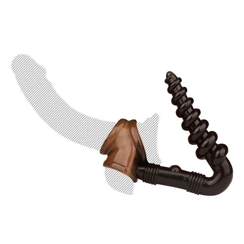 Soft silicone anal plug for beginners
