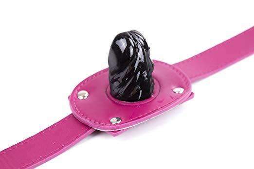 silicone penis mouth gag toy