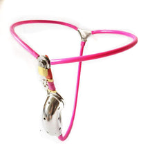 Load image into Gallery viewer, Want to wear the perfect Sissy Chastity Belt? Lock yourself in!
