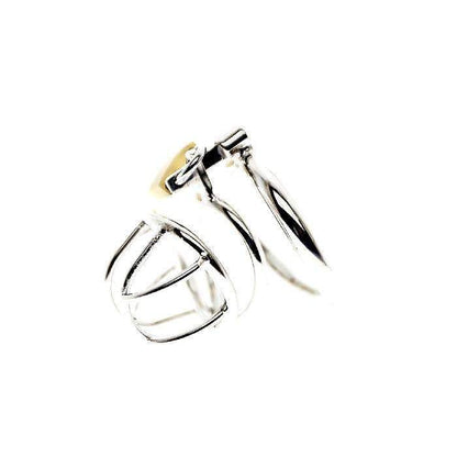 Tiny cock cage for submissive men