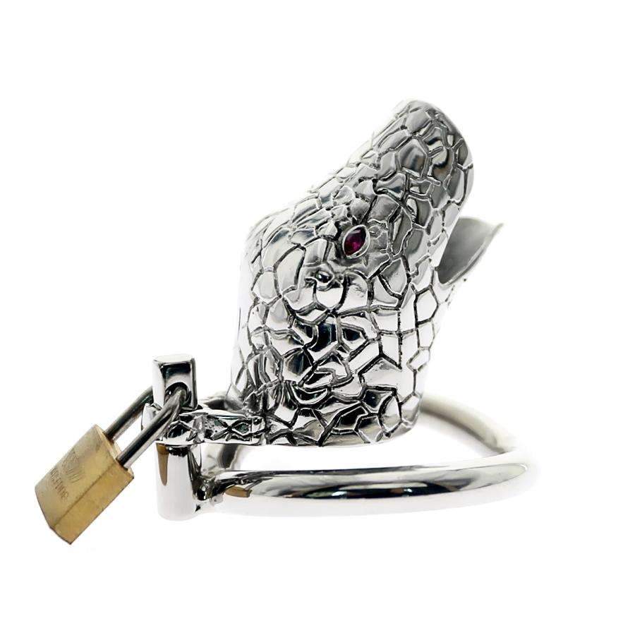 Chastity device inspired by animal instincts